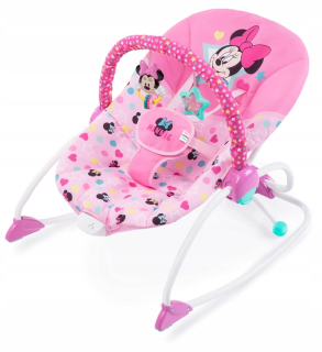 Bright Start 11520 Deckchair Mouse Vibrácie Minnie