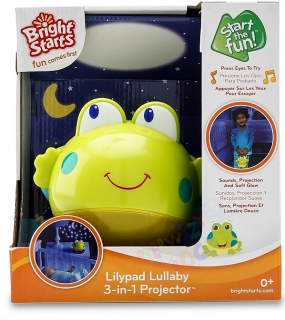 Bright Start Lamp żabka 3in1 melódie