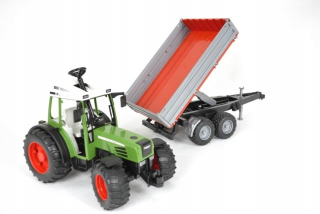 Bruder 02104 Traktor Fendt 209s s prívesom