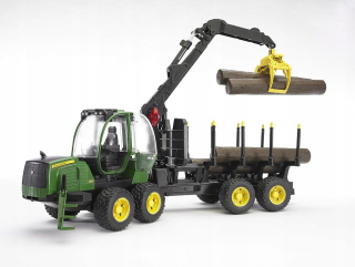 Bruder 02133 Forwarder Forest Stroj John Deere