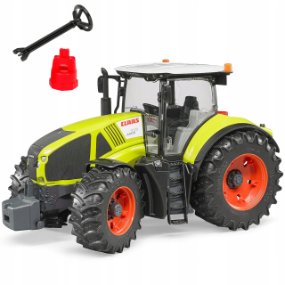 Bruder 03012 Tractor Claas Axion950 Odskrutkované kolesá