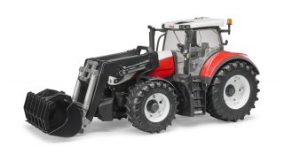 Bruder 03181 Steyr 6300 Traktor s nabíjačkou