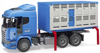 Bruder 03549 Scania na transport zvierat + figurín