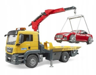 Bruder 03750 Man Road Assistance s roadsterom