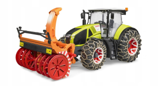 Štrbín CLAAS AXION 950 so snehovým krváckou 3017