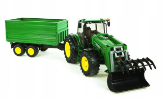 Štrbín John Deere 7930 s prívesom 3055