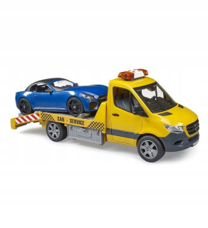 Bruder Roadside Assistance Tow Truck Mercedes Benz 02675
