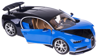 Bugatti Chiron Metal Model Bburago 1:18 Blue