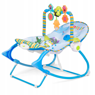 Bujaczek Deckchair 3in1 0+ hračky vibrácie hudba
