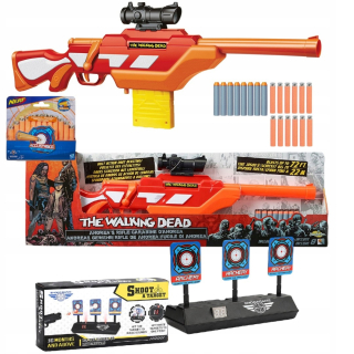 Buzz Bee Sniperka + Electric Shield + 20 šípok