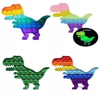 Hračky na bubliny v tvare tlaku dinosaura