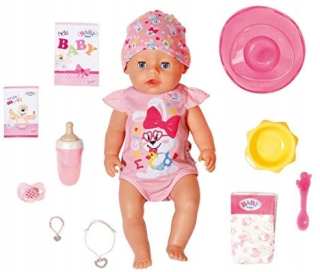 Dieťa narodená Doll Magic Girl 43 cm 827956