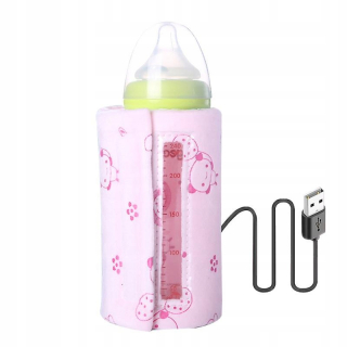Detská fľaša vyhrievaná krycia USB detská fľaša teplejšia