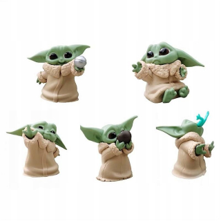 Baby yoda figurína hračka 5 q mandaloriánska verzia