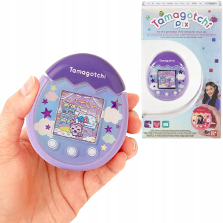 Bandai 42910 Tamagotchi Pix Sky Purple