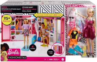 Barbie Armadio Dei Sogni Di Barbie Con Bambola GBK