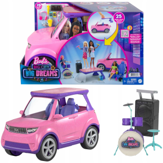 Barbie Big City Auto Concert Stage 2in1 Gij25