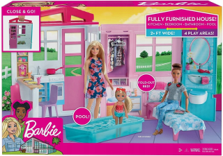 Barbie Casa Portatile Piccola FXG54