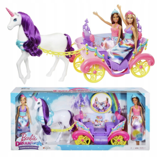 Barbie Dreamtopia. GNH04 bábiky a Karoca
