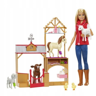 Barbie GCK86 Veterinárny lekár na zvieratách