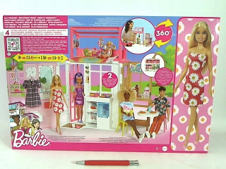 Barbie Compact House+Doll HCD48 /2