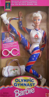 Barbie Olympic Gymmm 1996 Mattel z kolekcie