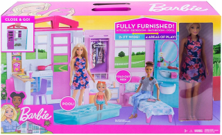 Barbie Cozy House + Doll Gwy84 Mattel