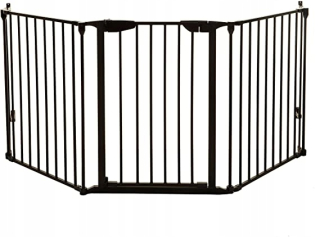 Bariéra krbu, schody Dreambaby Black G309