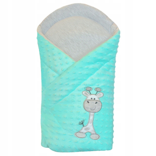 Becik baby Minky stuhnutú mätu mincovňu