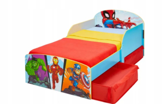 Bed Argos Marvel Avengers 77 x 142 cm viacfarebný