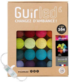 Lôžko Guirled 00 viacfarebná lampa
