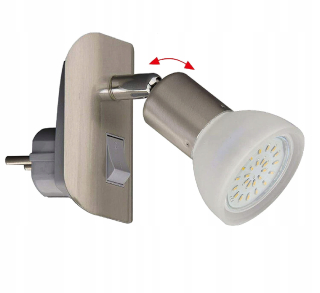 Nočná lampa Trango TG11-042 odtiene šedej