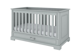Bellamy Ines Grey Bed 140x70 so zásuvkou