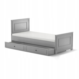 Bellamy ines Bed 200x90 so šedou zásuvkou