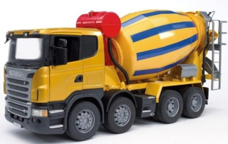 Scania r Bruder 03554 betónový mixér