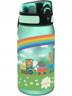 Fľaša na vodu pre deti pre vodu Ion8 400 ml dúha