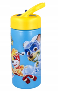 Detská fľaša na vodu 410 ml hliadky Skye PSI