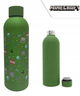 Oceľová fľaša na vodu 500ml Minecraft MC91702 Kids Euroswa