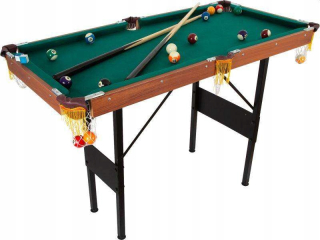 Billard skladací biliardový stolík žlče s malými nohami
