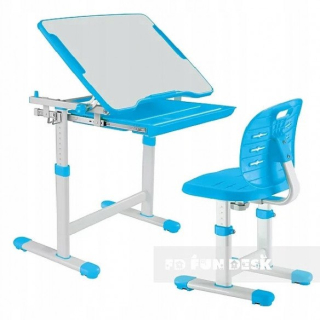 Piccolino III Blue Desk and Stolička