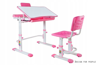 STARK+nastaviteľná stolička Candy Pink Unique