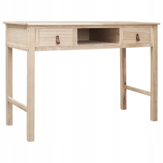 Desk, prírodný, 110 x 45 x 76 cm, drevené