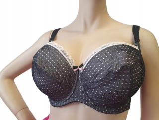 Dojčiaca podprsenka Alles Dots soft 65J čierna