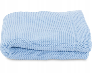 Prikrývka Chicco 70 x 90 cm odtiene modrej