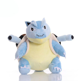 Blastoise plyšová hračka krásna mäkká bábika v