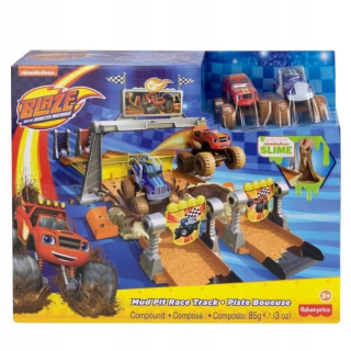 Blaze Monster Truck preteky v slime bahen