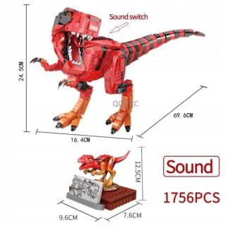 Stavebné bloky Jurského dinosaura
