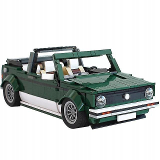 Technické bloky modelu automobilu s otvorenou strechou