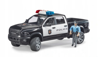 Bruder 02505 Auto Dodge Ram Police + figúrka