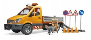 Bruder 02537 MB Sprinter s figurínom a príslušenstvom